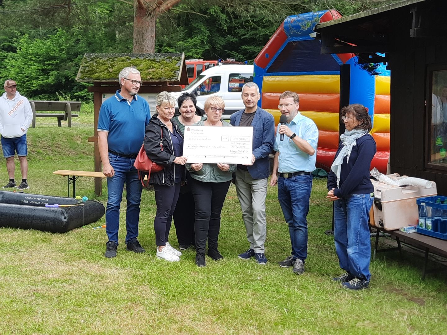 Spende 10.000 Euro / Rotary Club Bad Salzungen